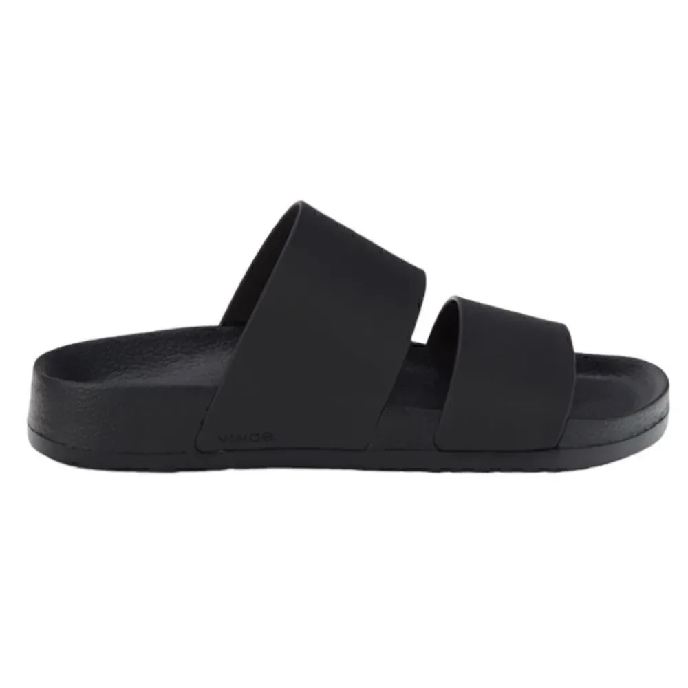 VINCE Men's Mariner Slides Black Size 12